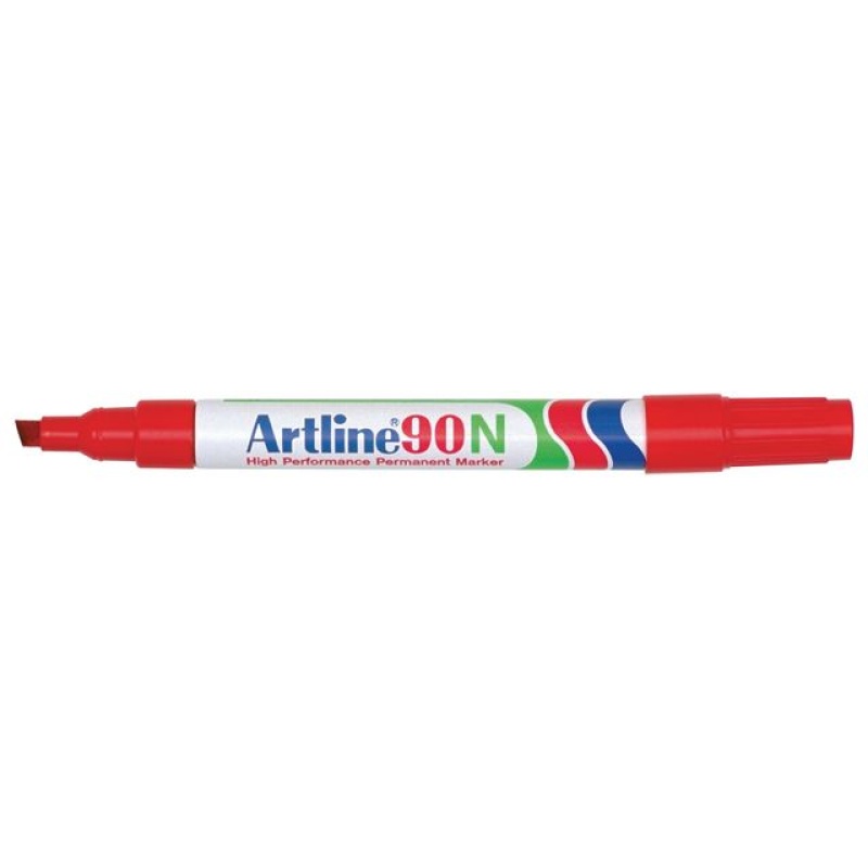 Permanent marker Artline 90n 2-5mm rood