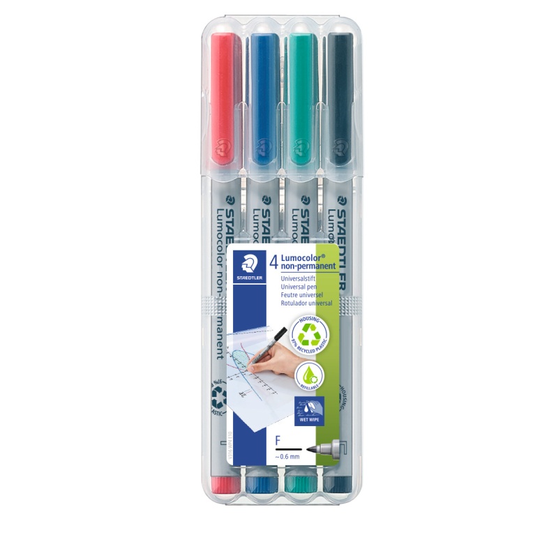 OHP/CD/DVDmarker Lc316 F ass/etui 4