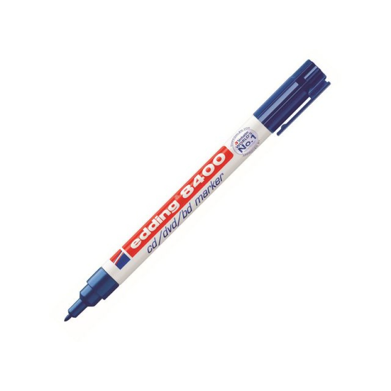 CD/DVD/BD marker edding 8400 0,5-1 blauw