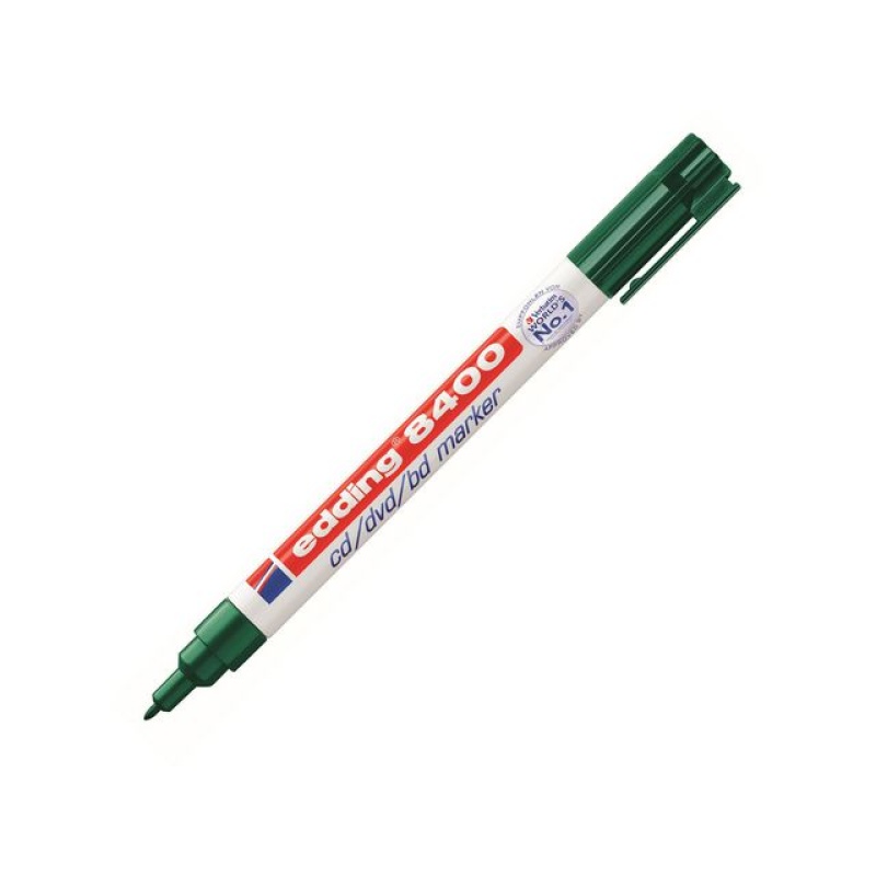 CD/DVD/BD marker edding 8400 0,5-1 groen