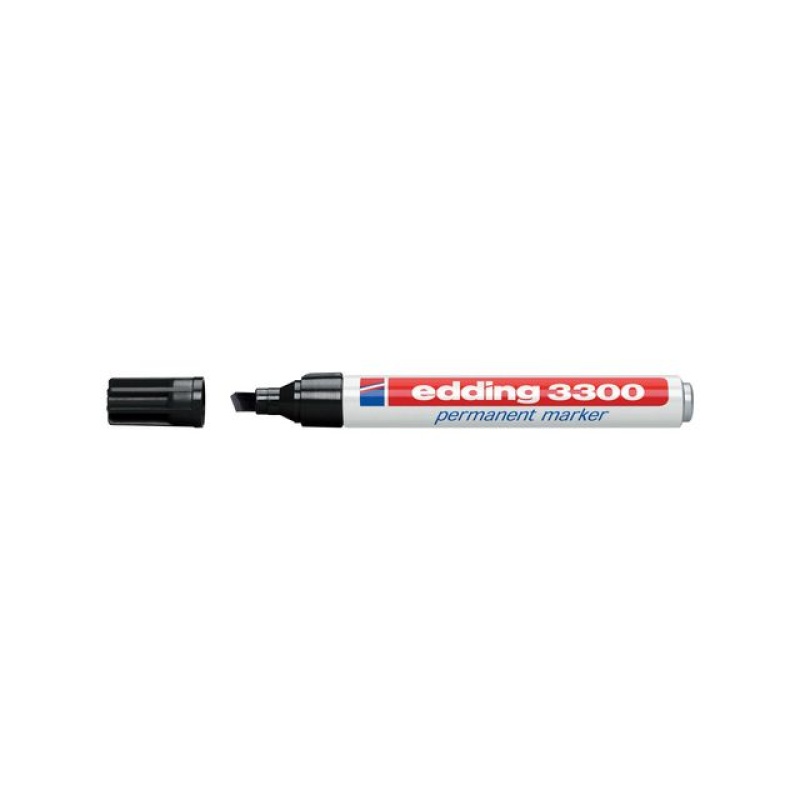 Permanent marker edding 3300 zwart/ds 10