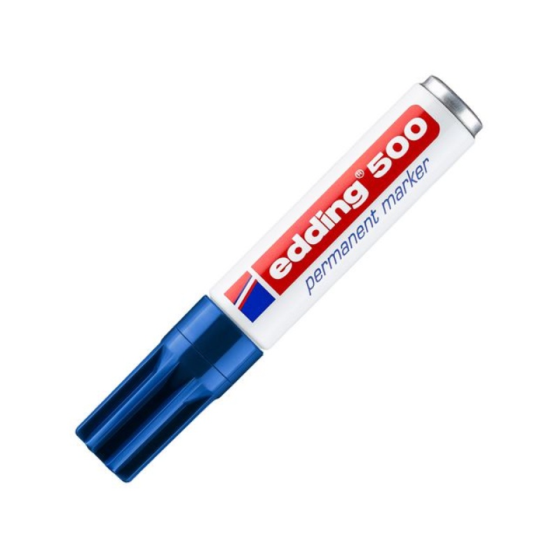 Permanent marker edding 500 2-7mm bl/d10