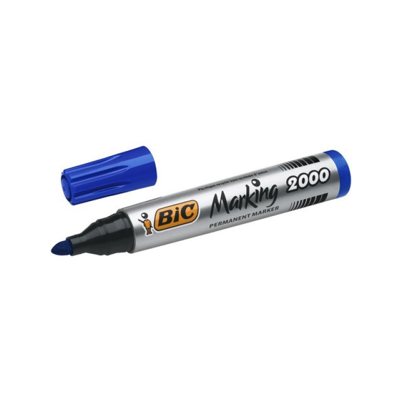 Permanent marker BIC 2000 1,7mm bl/ds 12
