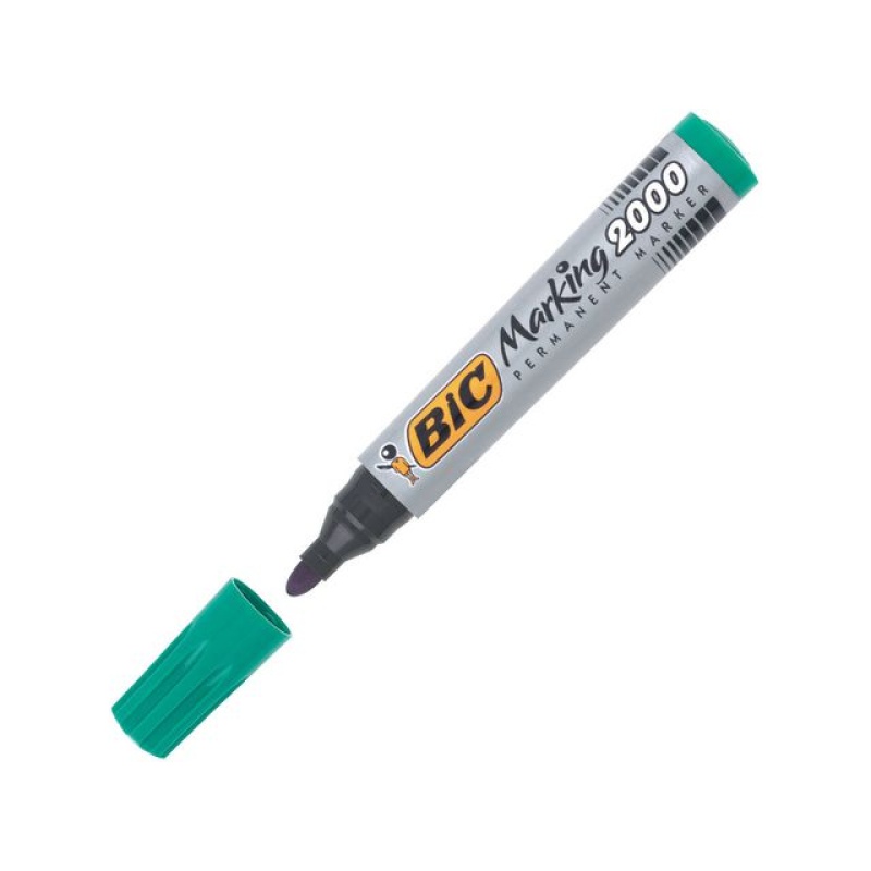 Permanent marker BIC 2000 1,7mm gr/ds 12