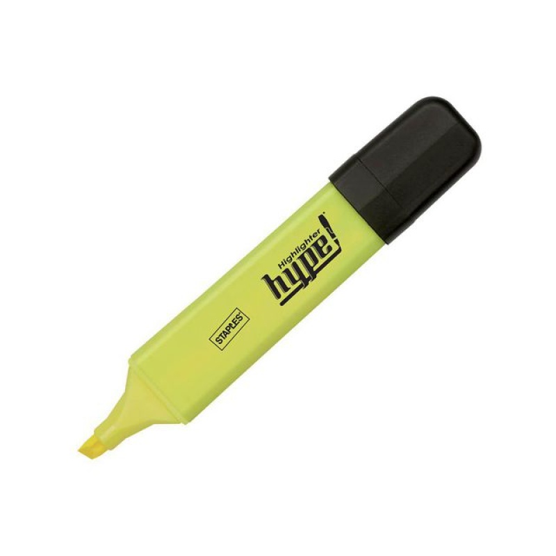 Tekstmarker SPLS 2-5mm geel/doos 5