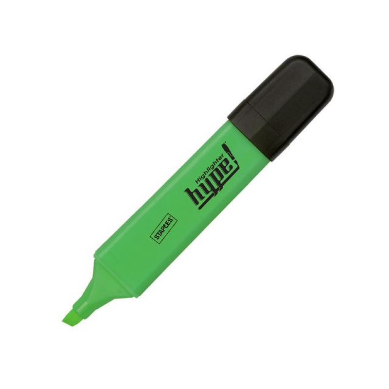 Tekstmarker SPLS 2-5mm groen/doos 5