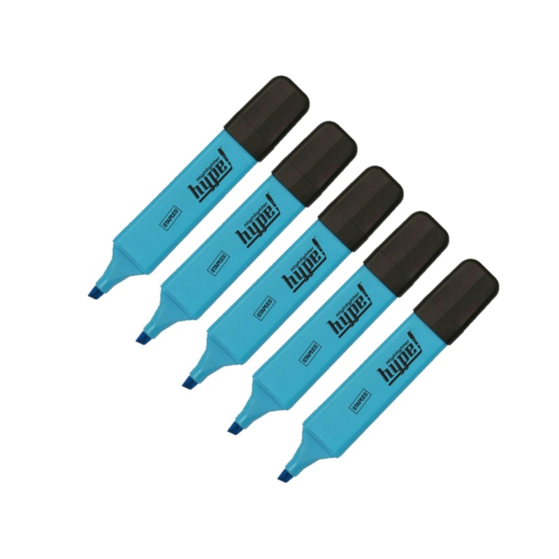 Tekstmarker SPLS 2-5mm blauw/doos 5