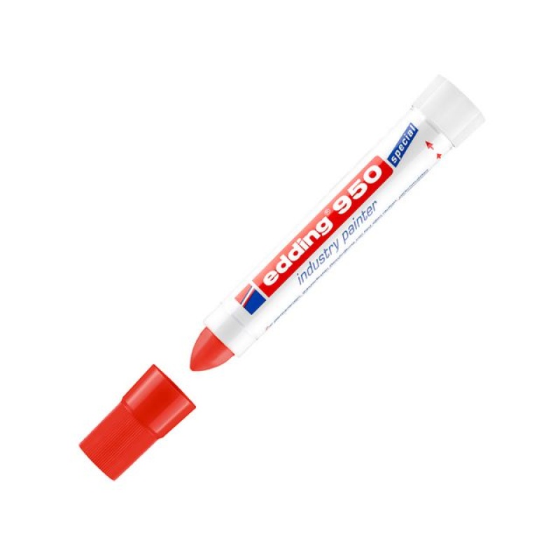 Pastamarker edding 950 10mm rood