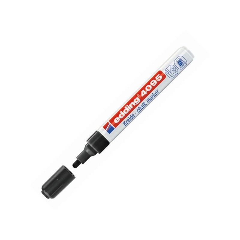 Krijtmarker edding 4095 2-3mm zwart