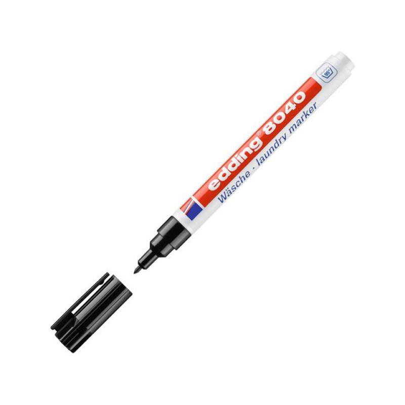 Permanent marker edding 8040 textiel zw