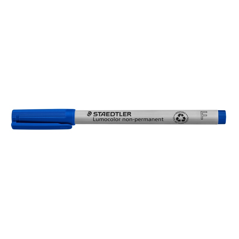 OHP/CD/DVDmarker Lc316 F blauw/doos 10