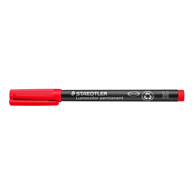 OHP/CD/DVDmarker Lc317 M rood/doos 10