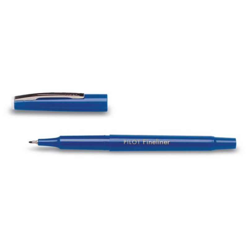 Fineliner Pilot 0,4 mm blauw/doos 12