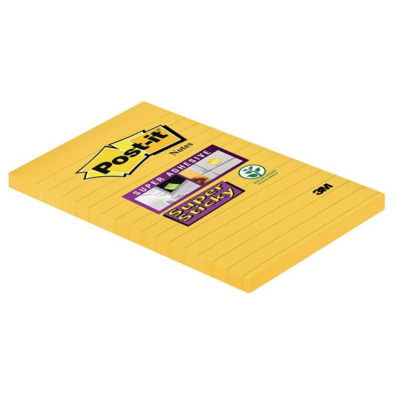 Notitieblok SuperSticky 102x152 gl/p6x90