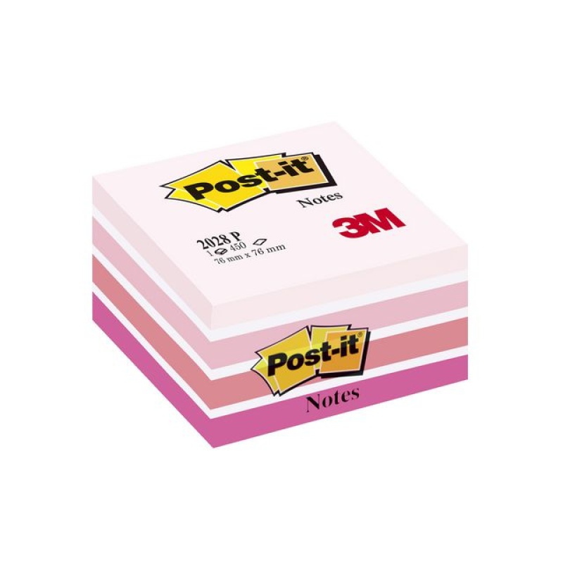 Notitieblok Post-It 76x76 pastel rz/450v