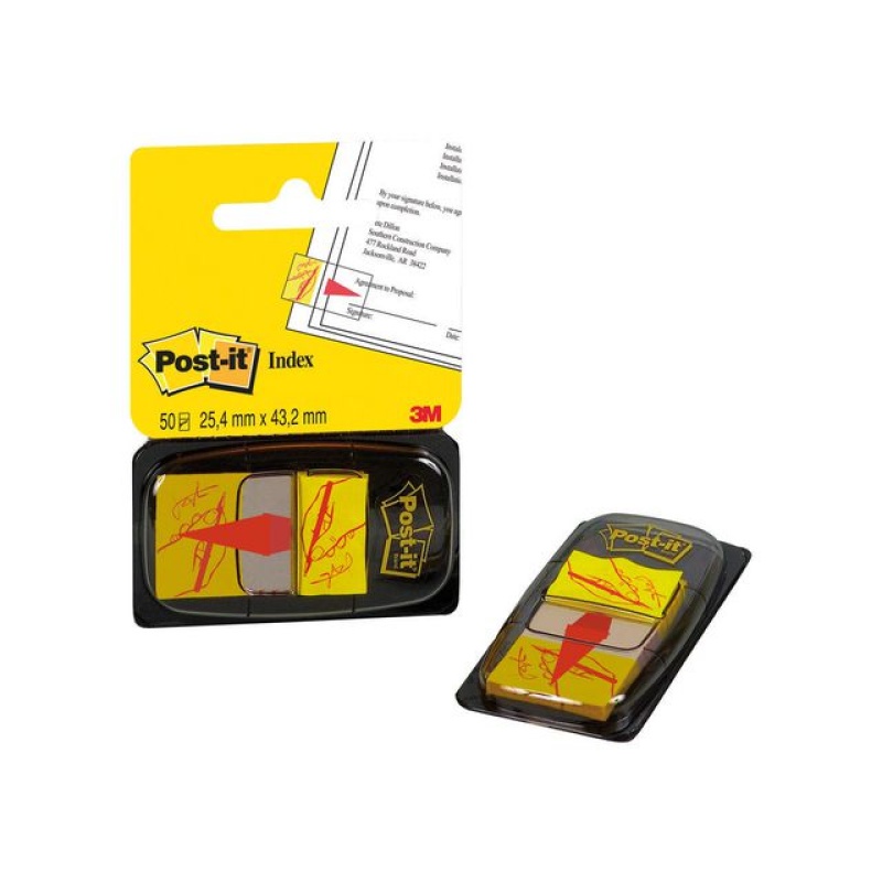 Index Post-It schrijfteken