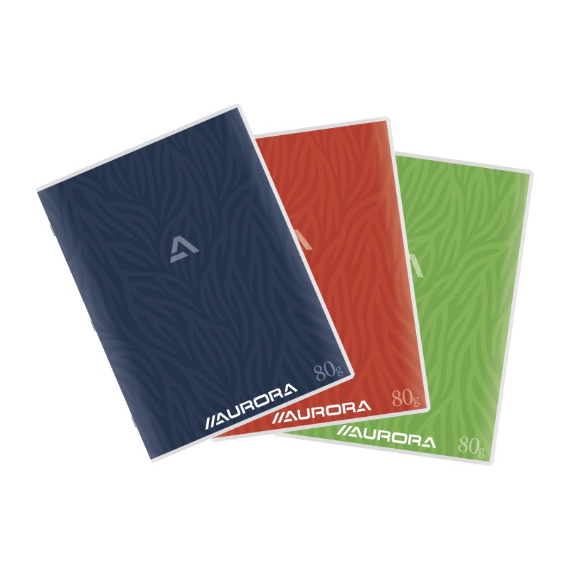 Schrift Aurora 210x297 lijn 120 blz/pk10