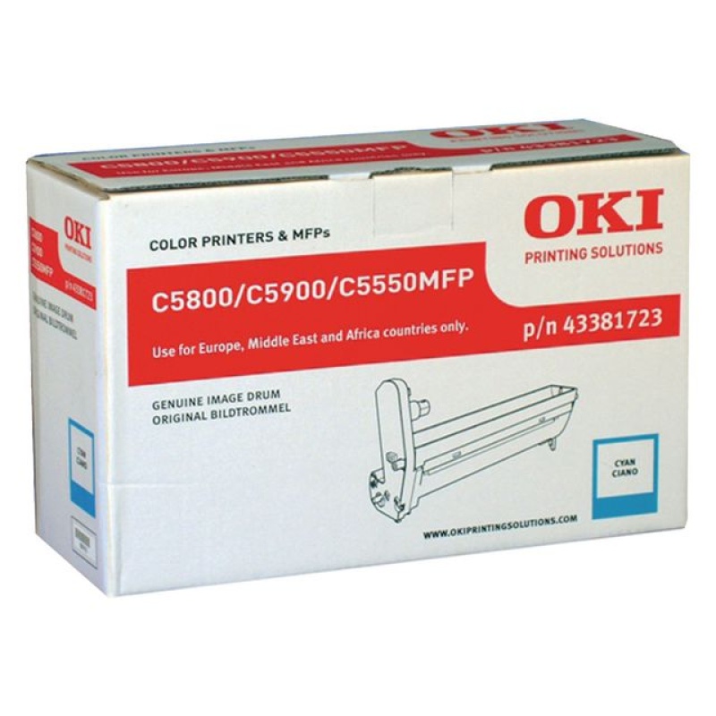 Drum Oki C5800, C5900, C5550 cyaan