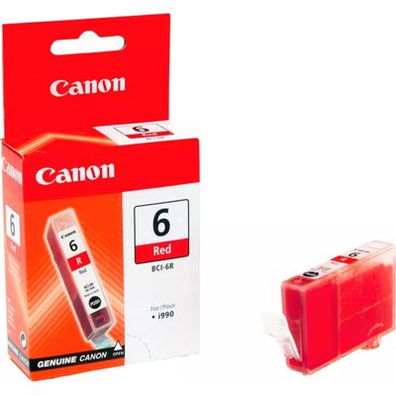 Inkjet Canon BCI-6R rood