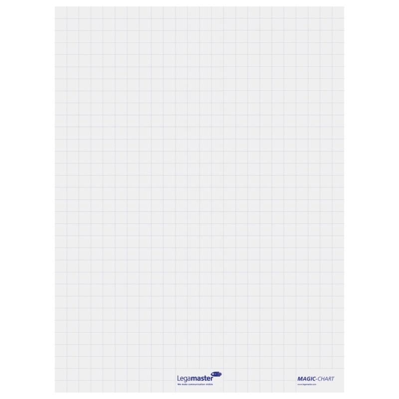 Flipoverfolie MagicChart 60cm ruit/rl25