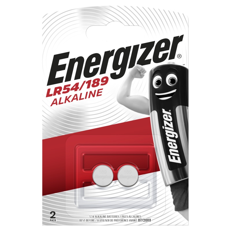 Batterij Energizer knoop LR 54/189/bs2