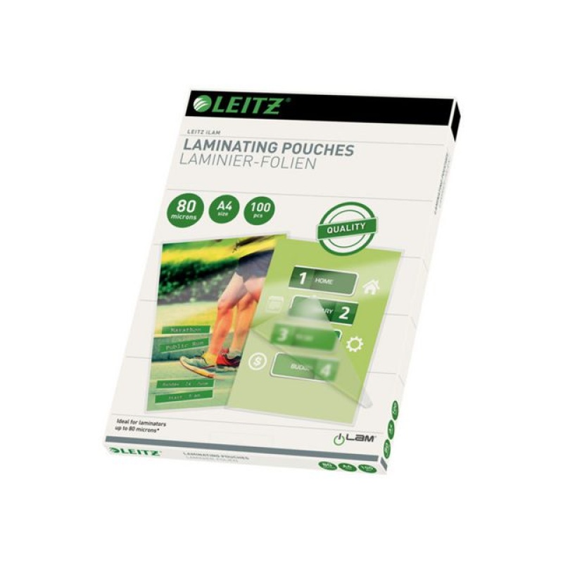 Lamineerhoes Leitz A4 EVA 80mic/pk100