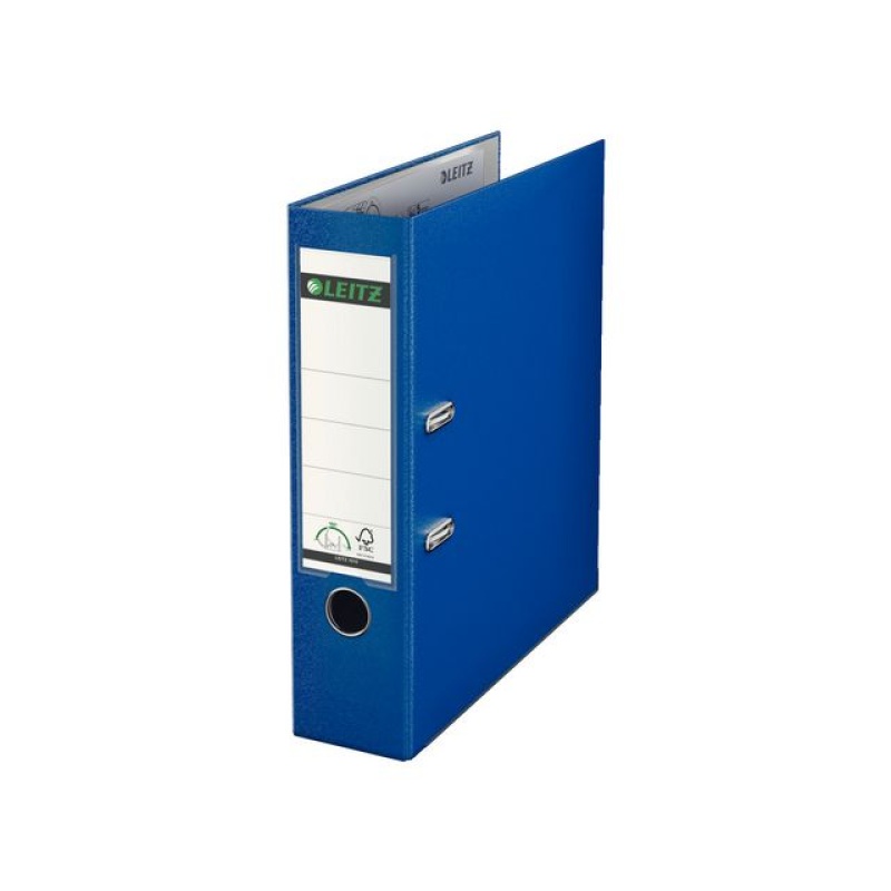 Ordner Leitz 1010 80mm A4 PP nachtblauw
