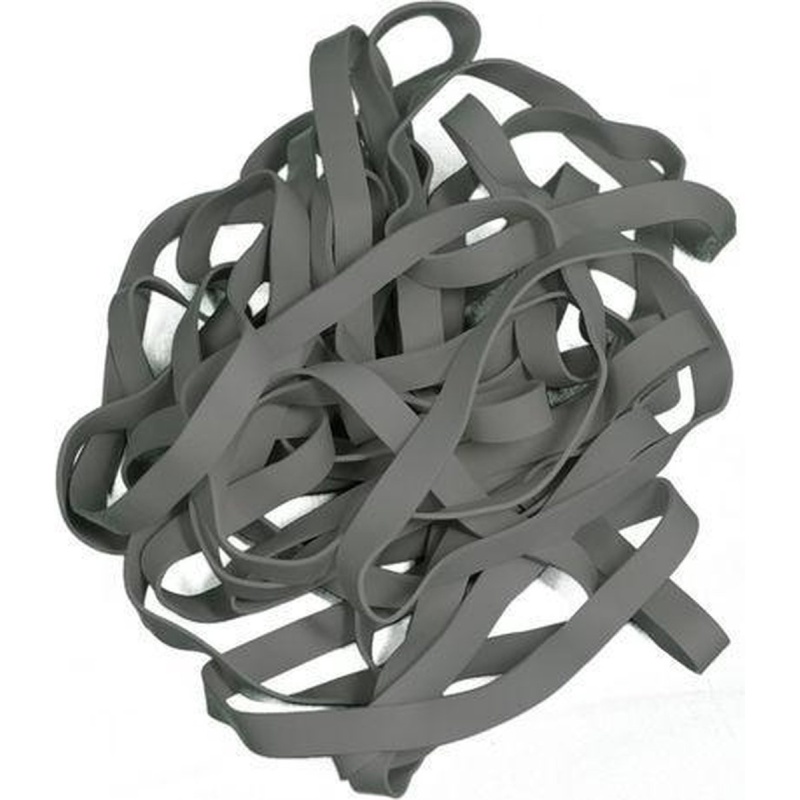Elastiek 250x12,0mm grijs/ds1000gr