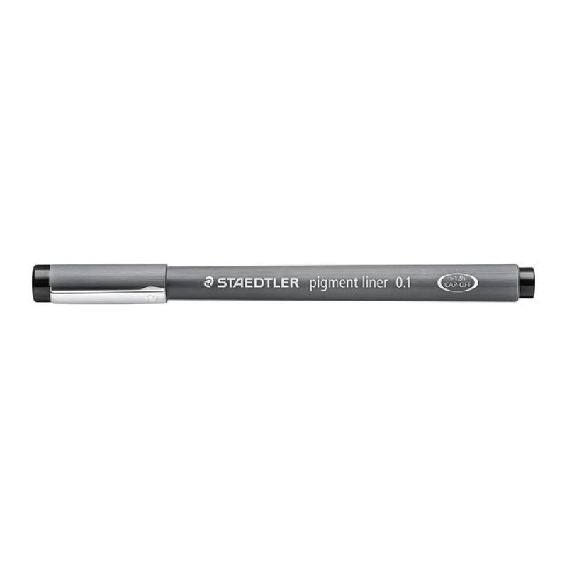Fineliner Staedtler 308 pigm. 0,1 zw/d10