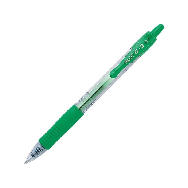 Gelpen Pilot G2-07 0,4mm groen/doos 12