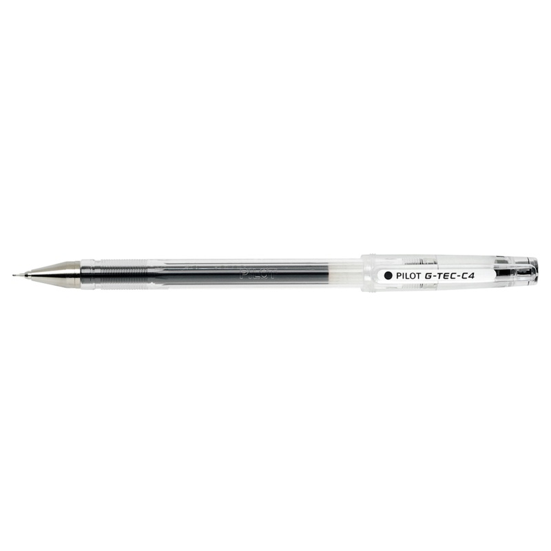 Gelpen Pilot G-Tec C4 0,2 mm zwart/ds 12