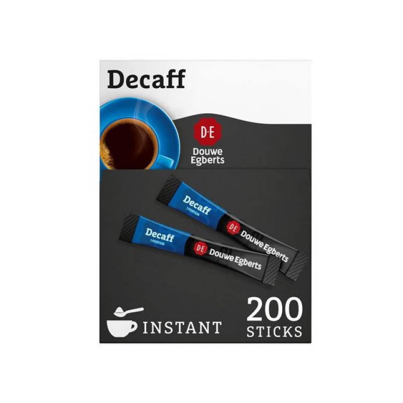 Oploskoffie Decafe stick/doos 200