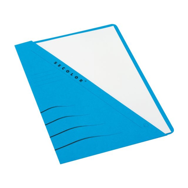 Driehoekmap 310x220mm blauw/doos 100