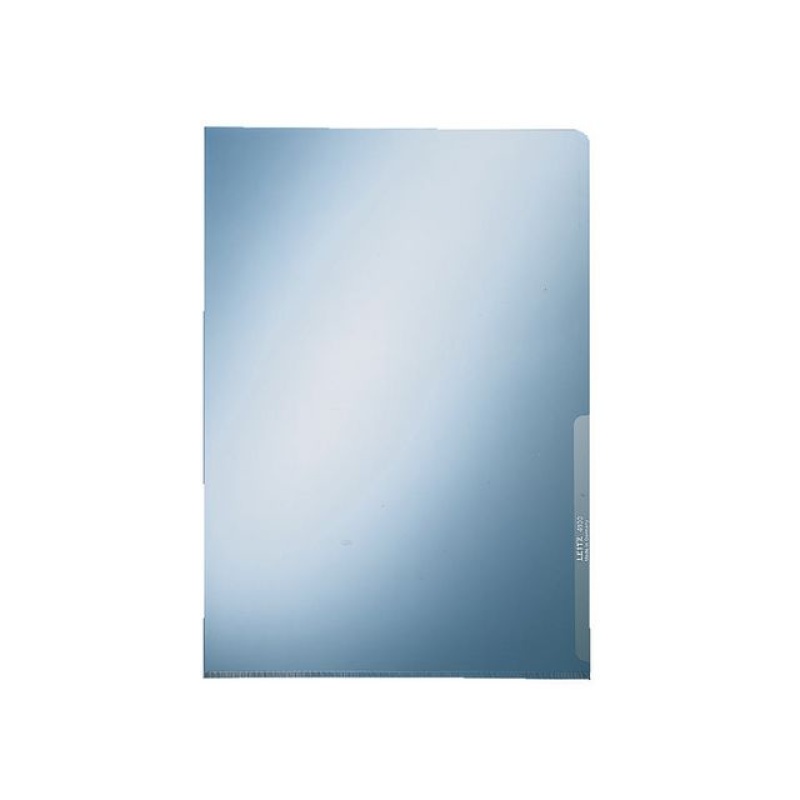 Insteekmap Leitz A4 L 0,15 blauw/ds 100