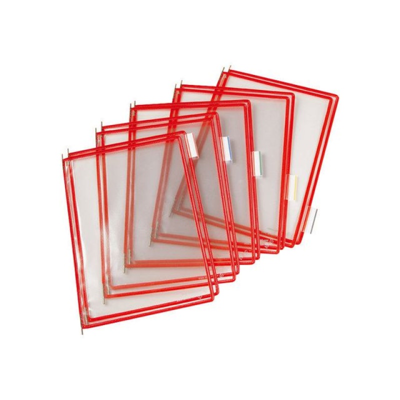 Zichtpaneel Djois A3 rood/doos 10