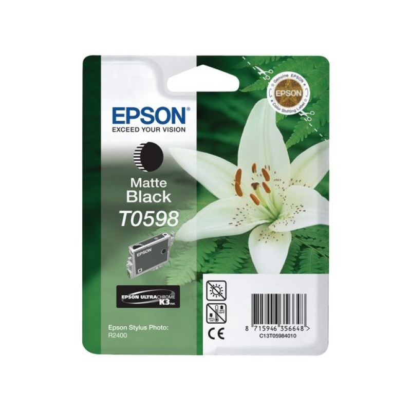 Inkjet Epson T059840 mat zwart