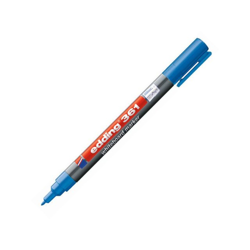 Whiteboard marker edding 361 1mm bl/ds10
