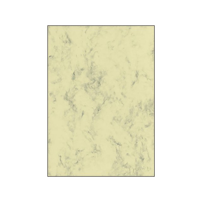 Papier Sigel A4 marmer 200gr beige/pk50v