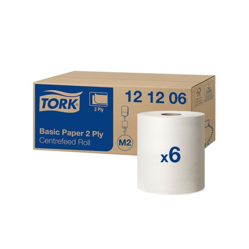 Centerfeedrol Tork M2 2L 320m wt/ds6