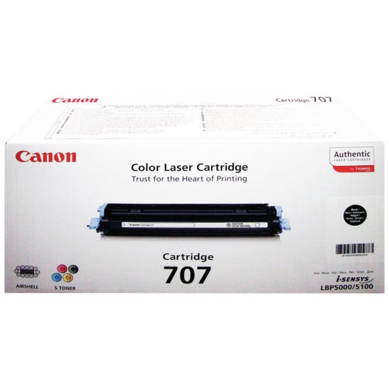 Toner Canon CRT-707BK 2,5K zwartl
