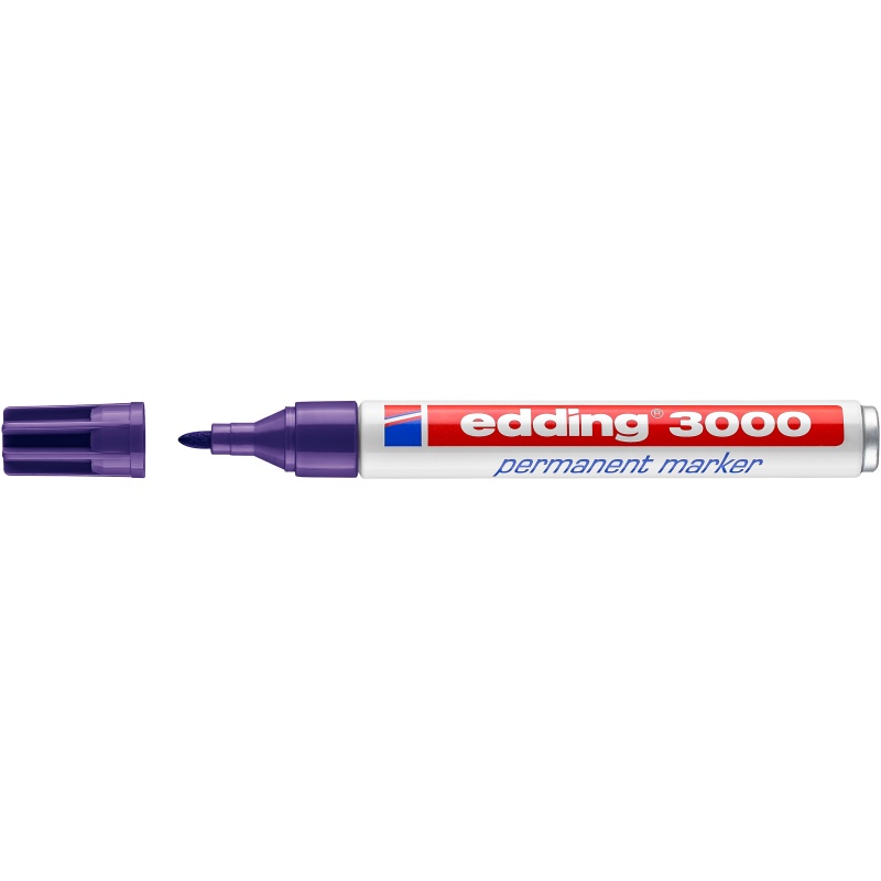 Permanent marker edding 3000 violet/ds10