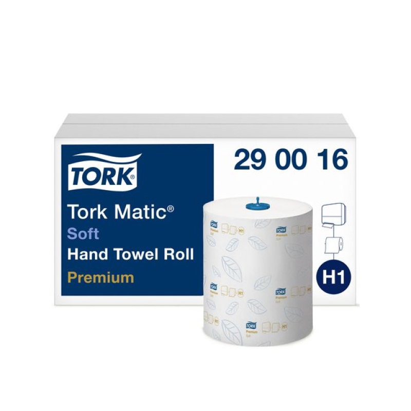 Handdoekrol Tork H1 Prem 2L 21cmx100m/d6