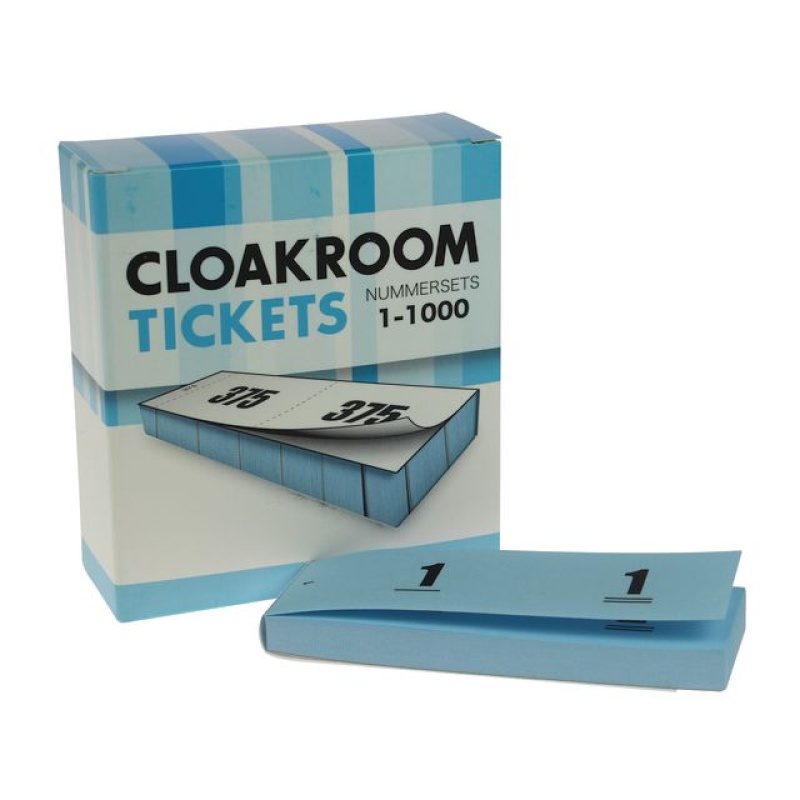 Nummerblok 1-1000 blauw/pak 10x100