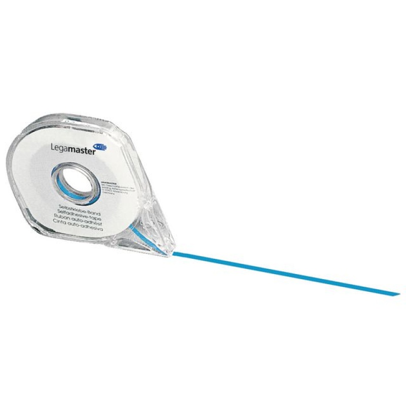 Verdeeltape Lega 2,5mmx16m zelfh. blauw