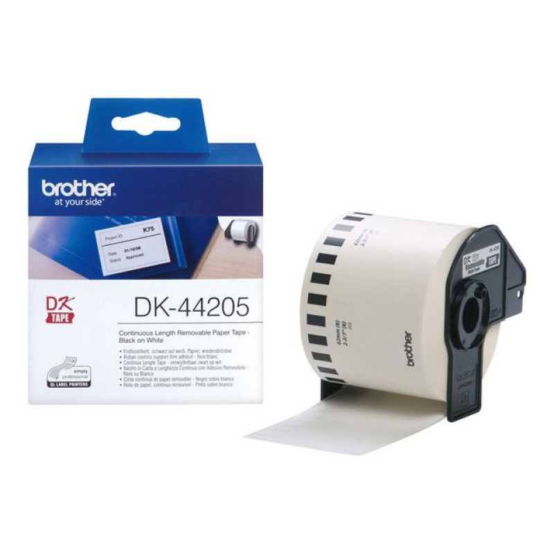 Label P-Touch DK-44205 62mm therm