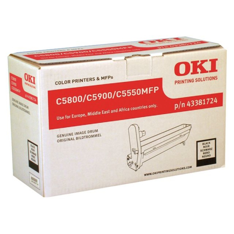 Drum Oki C5800, C5900, 5550 zwart