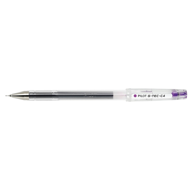 Gelpen Pilot G-Tec C4 0,2 mm paars/ds12