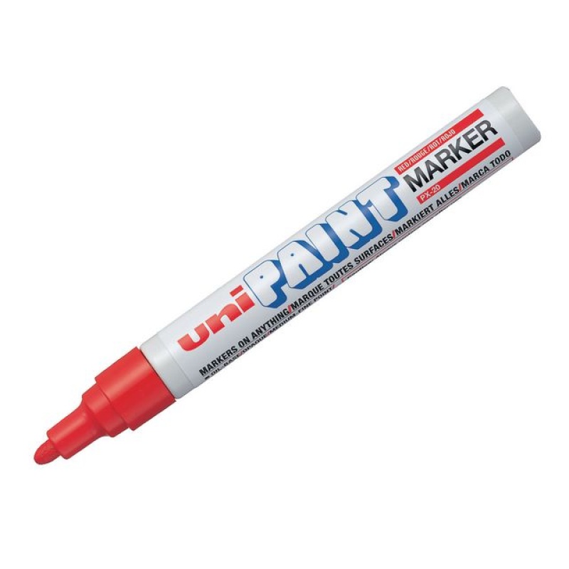 Lakmarker Uni PX20 2,2-2,8mm rood/ds 12