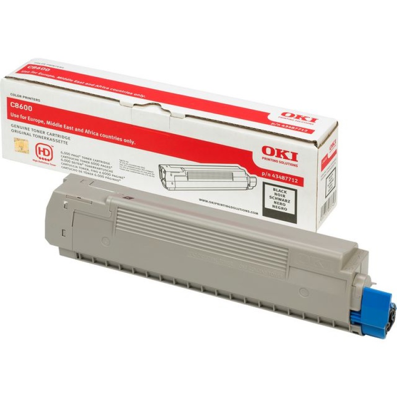 Toner Oki c8600/c8800 zwart