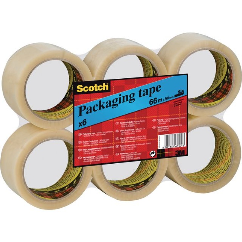Verpakkingstape Scotch371 50mmx66m tr/p6